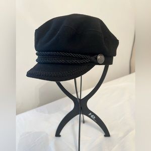 H&M Black Paperboy Hat